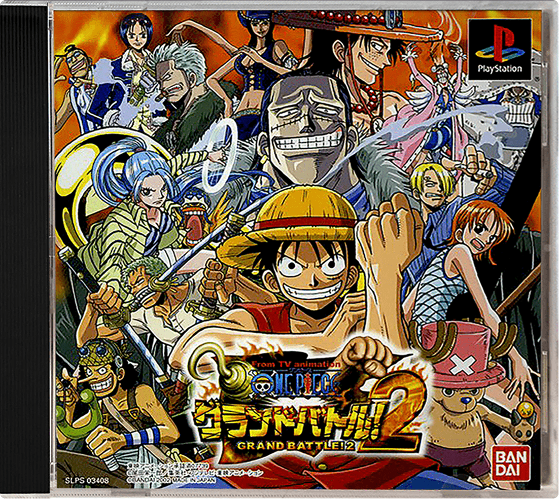 One Piece Grand Battle 2 box art for Playstation